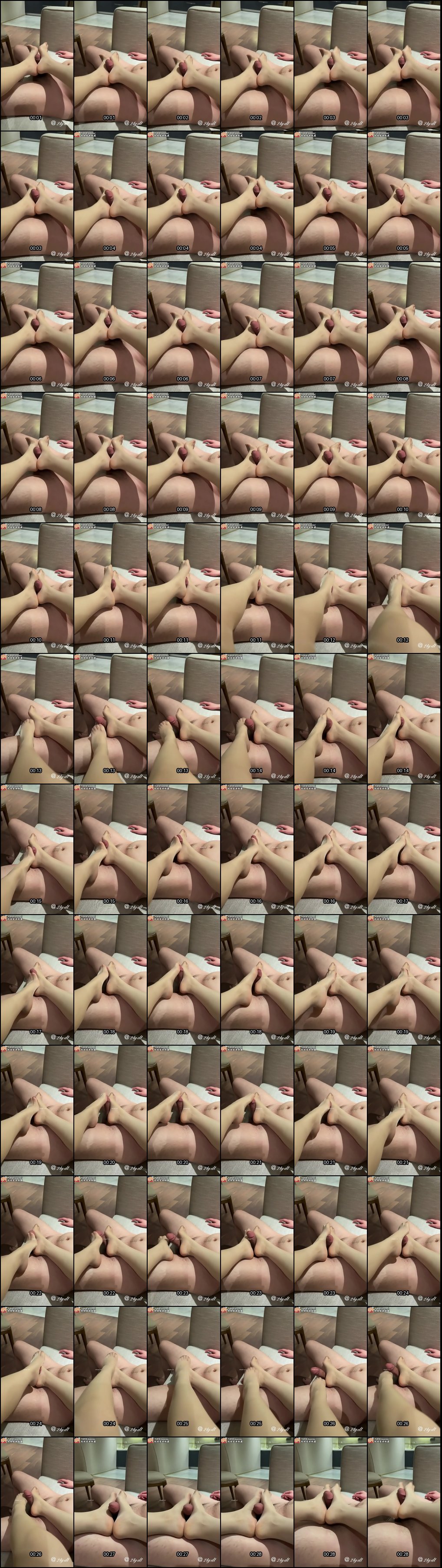 丝足女王极致榨精：龟头刺激高潮诱惑