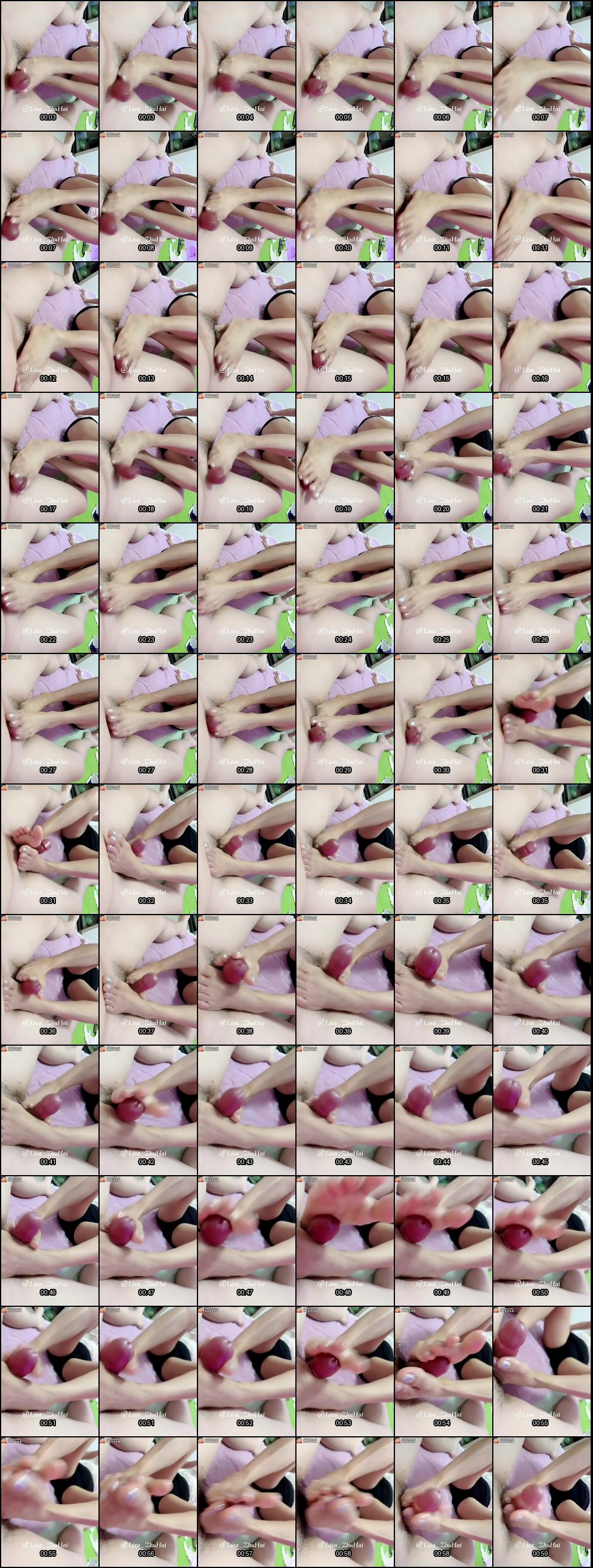 珠海丝足美女Lisa 36码美足性格合集 推特精选