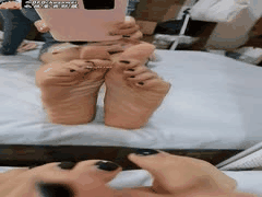 依依丫丫裸足诱惑：模拟足交足交精选合集_1