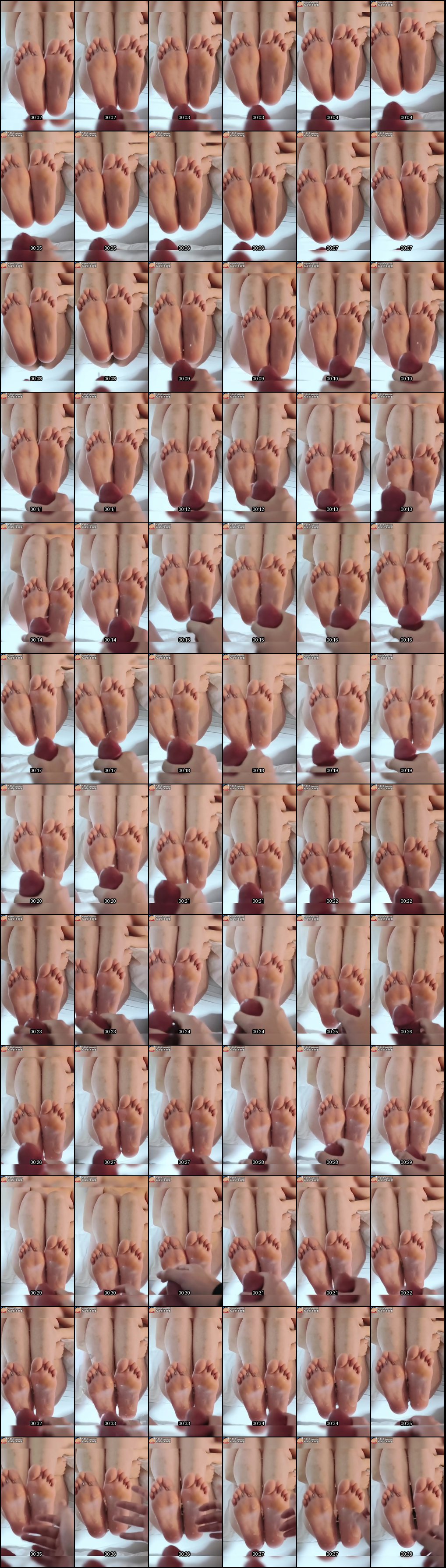 女友诱惑裸足特写：骚脚底尽显撩人魅力