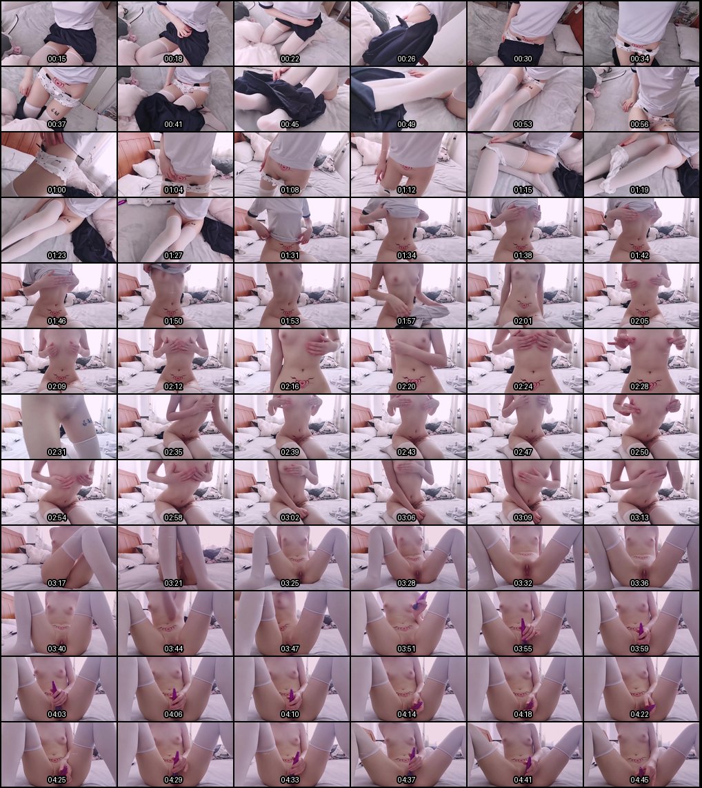 反差JK福利姬：乳夹肛塞狐狸尾巴SM诱惑