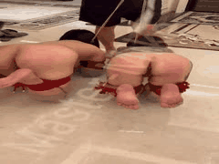 Master Mike大神1V6：重度调教性虐多P大奶女奴饲养视频合集88部_1