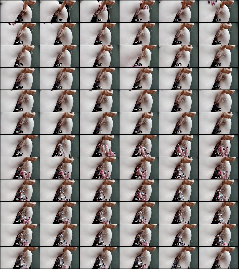 小柔JK白丝捆绑自慰：炮机跳蛋口球乳夹肛塞高潮狂欢