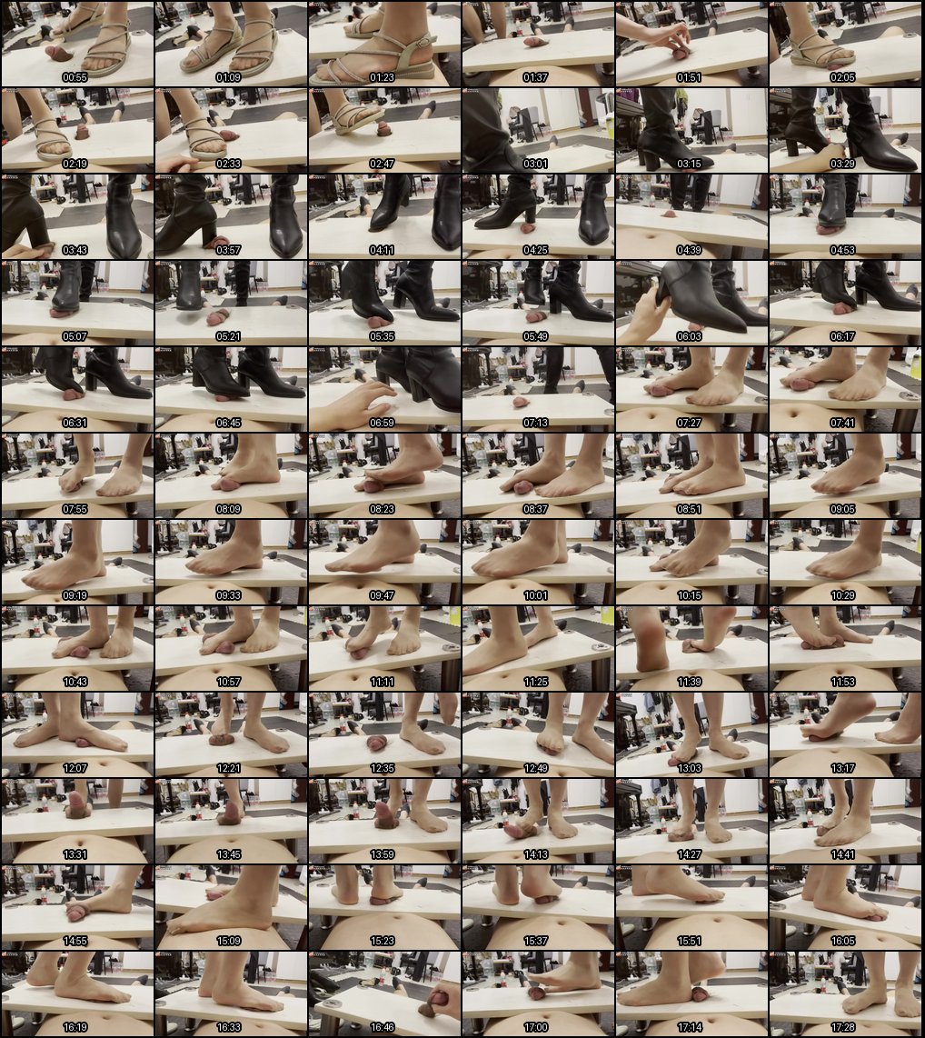 张仙人超薄丝袜高跟凉鞋鞋交踩踏极致诱惑