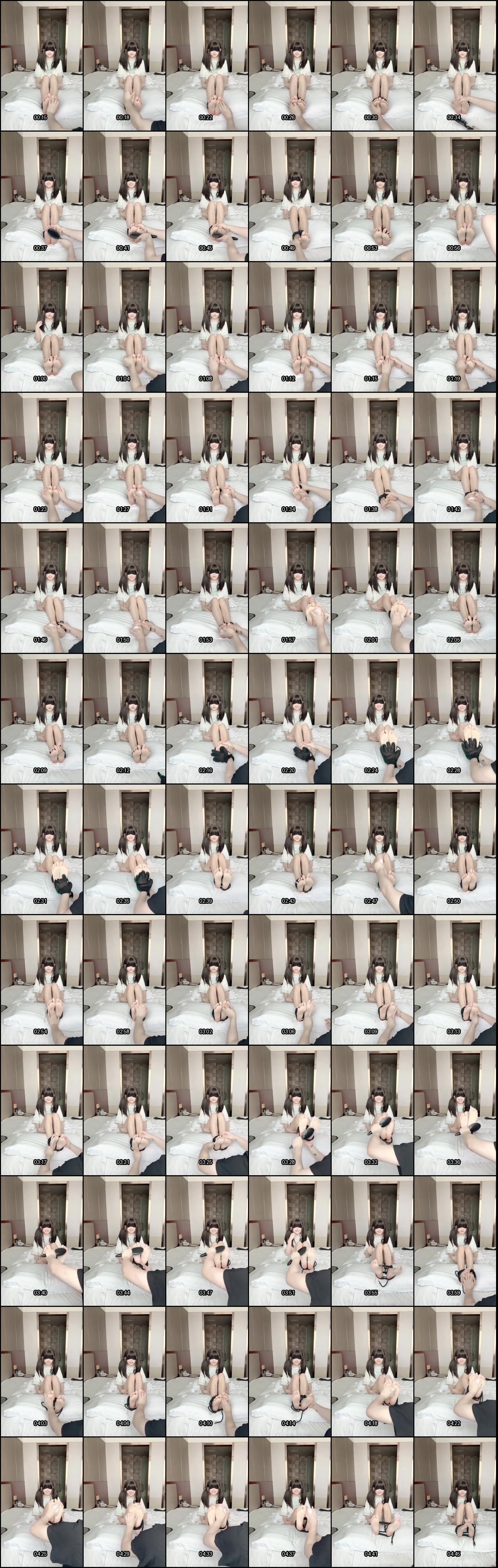 双马尾萝莉裸足挠脚心TK刺激！水煮鳄鱼单人推特精选