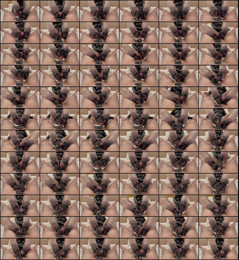 牛奶姐姐御姐黑白渐变丝袜加脚镣足交诱惑，稀有丝袜足控福利129部合集