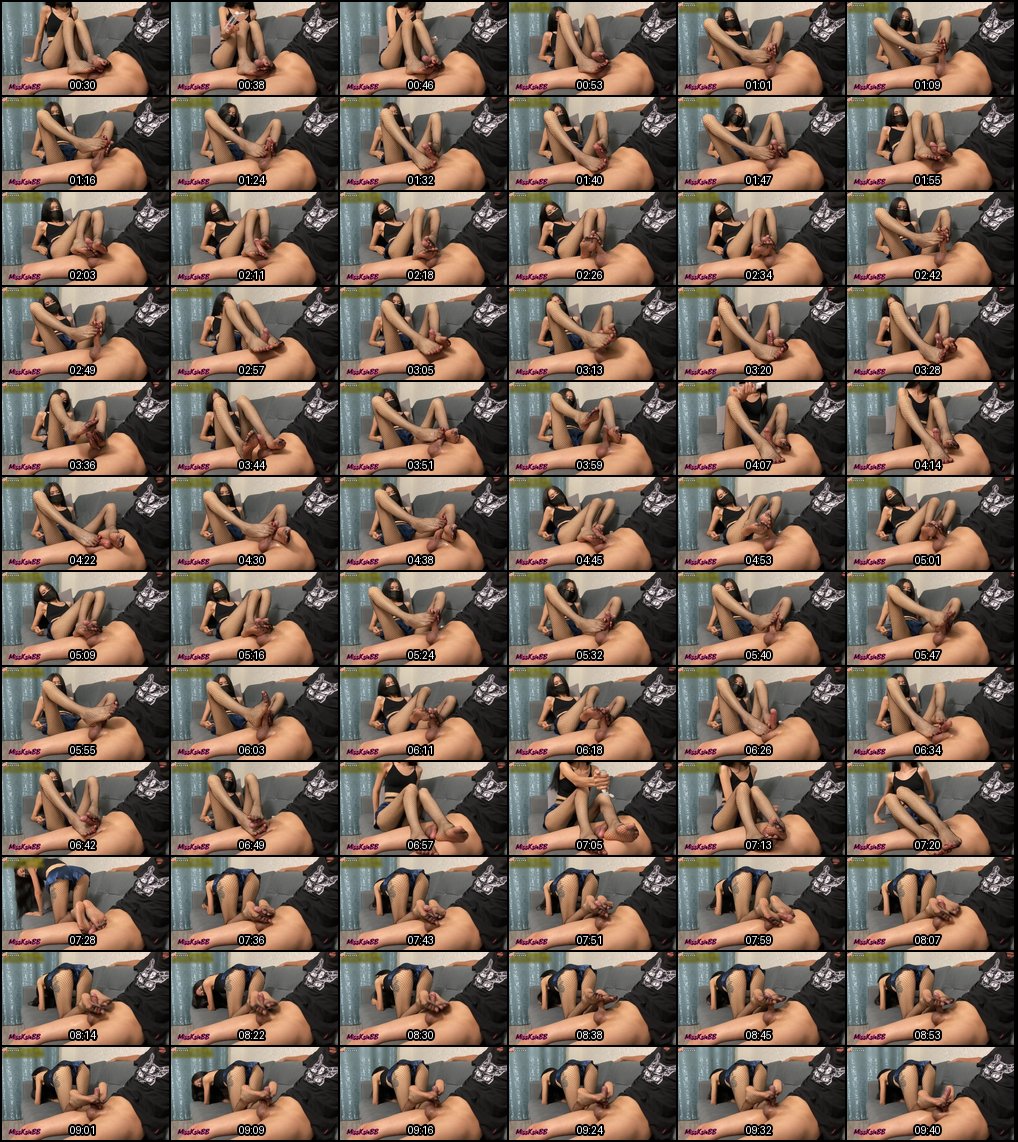 MissKsiaBB 网袜丝足诱惑 极致足交激情