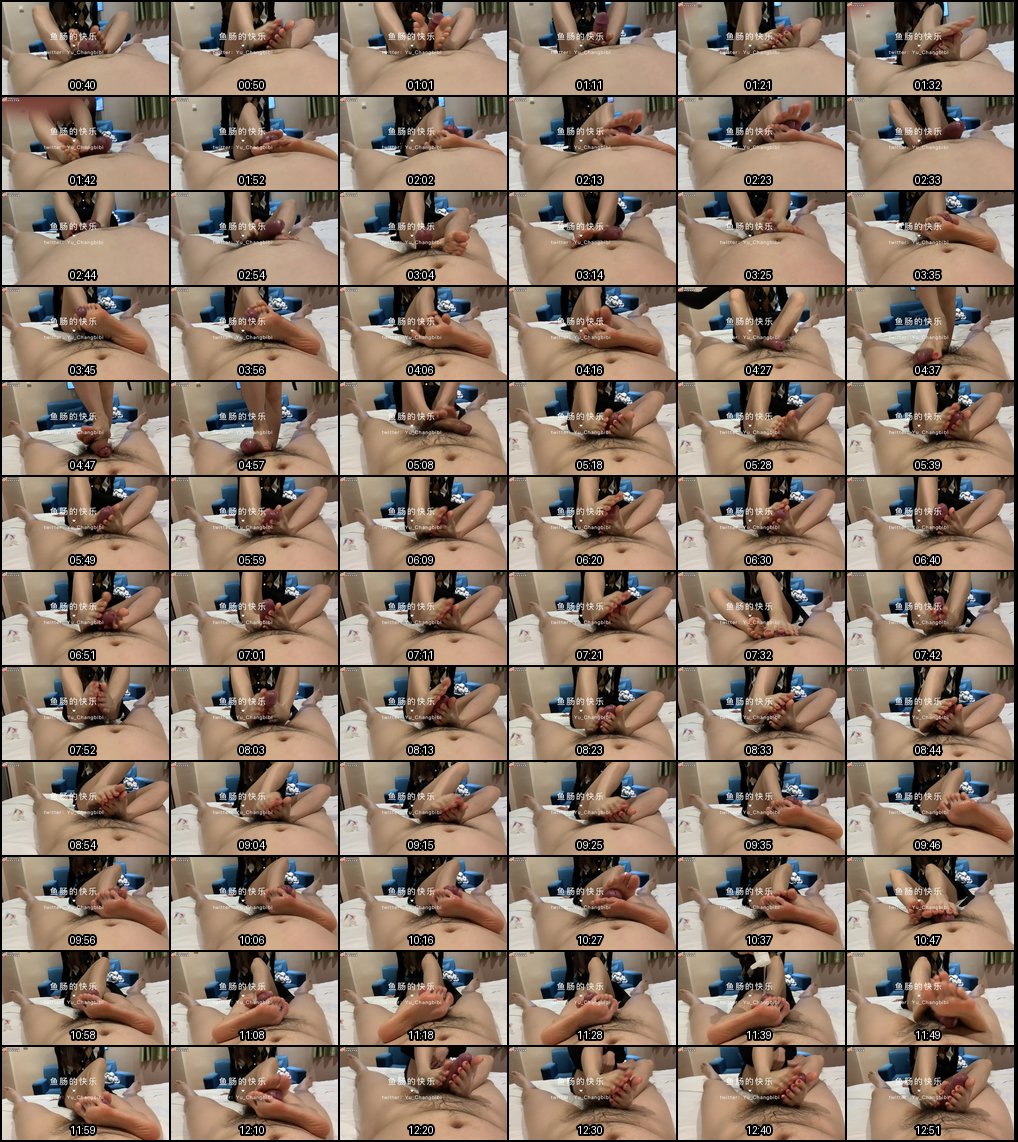 经典丝足诱惑：鱼肠的快乐系列3 - 足控足交女S福利