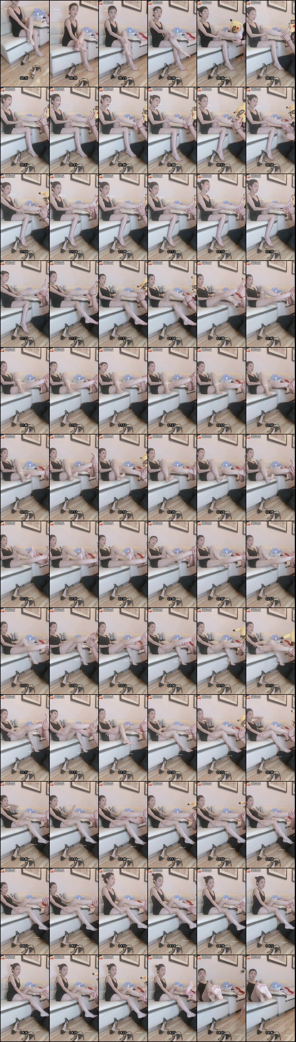 酱Mikic骚货小母狗足交口交榨精表演，高清私密SM秀