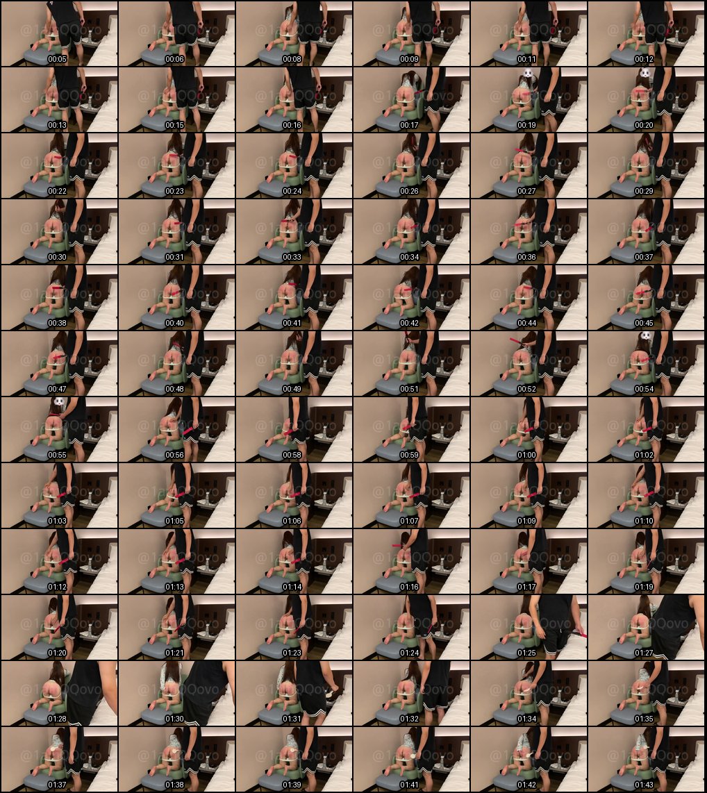 推特G奶肥臀骚母狗大小姐爱被爸爸打屁股私拍激情_29