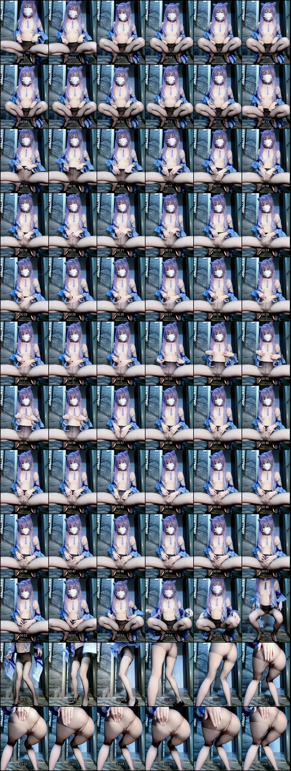 内地网红啵啵兔BDSM母畜任务系列：高跟控调教第一弹