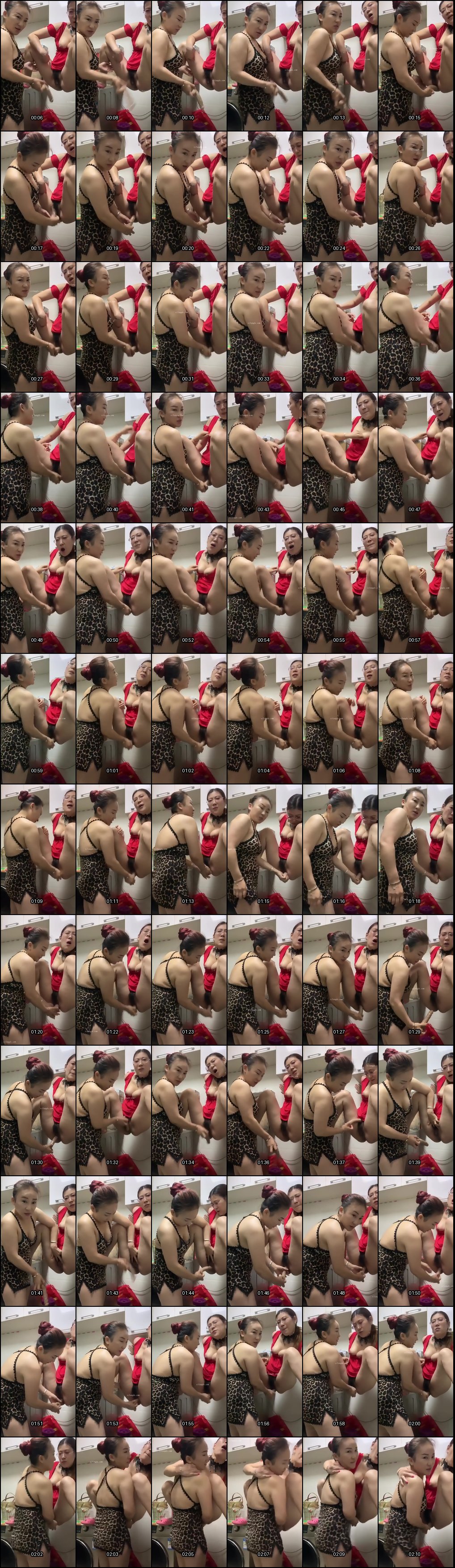 东北眼镜姐付费定制：淫荡熟女双飞喝尿舔脚激情无套内射骚话诱惑