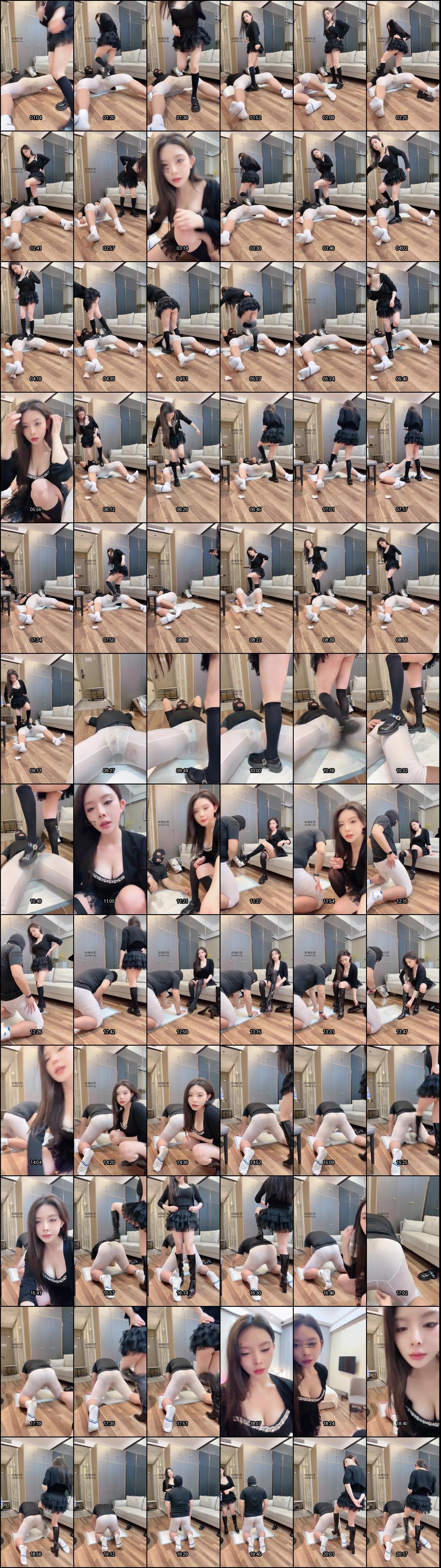 可贞暴力踢裆极致SM：会员专享高能合集