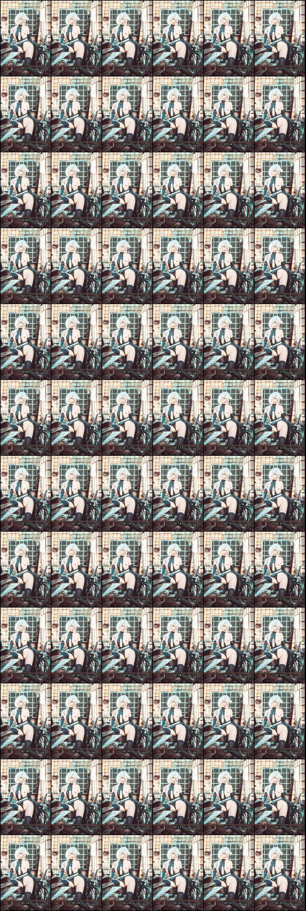 慕慕Momo 8K首发：寄叶二号B型2B角色扮演诱惑