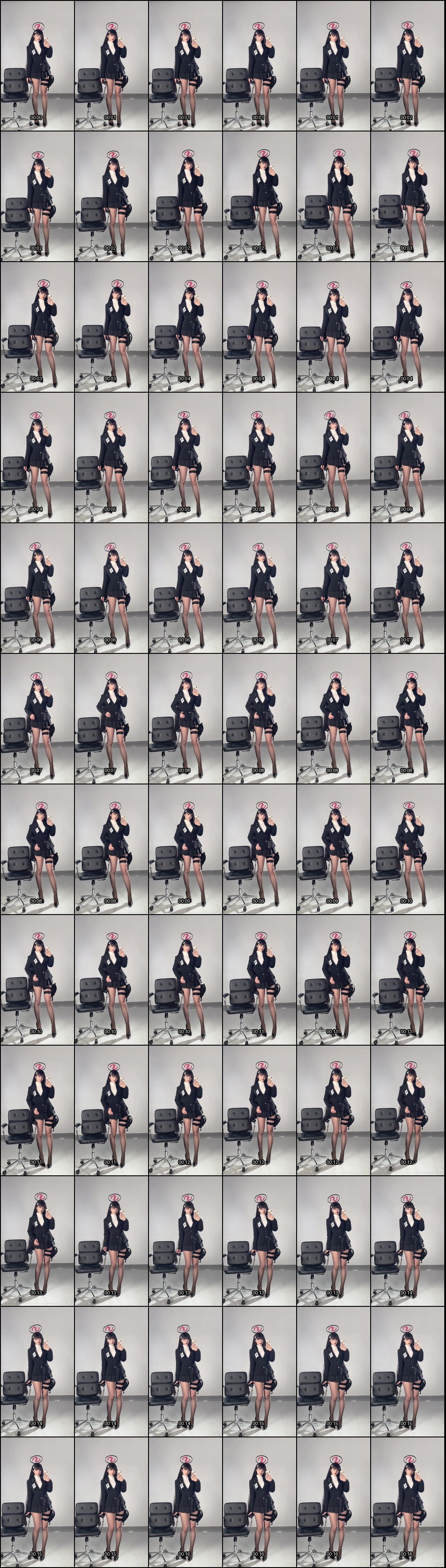 碧蓝档案调月莉音诱惑表演 - 半半子专属二次元福利