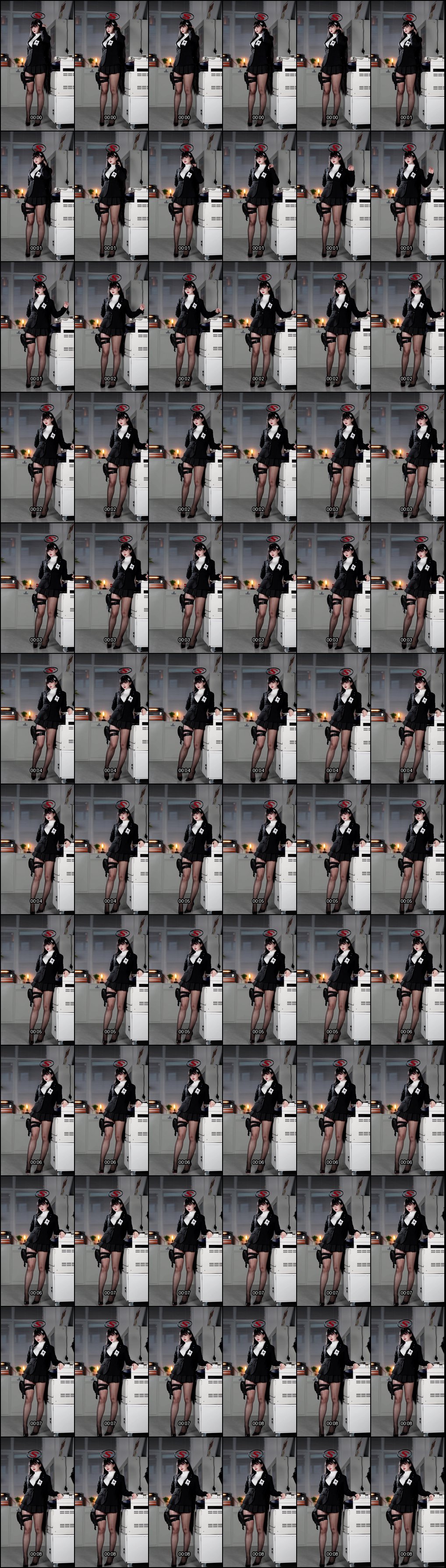 碧蓝档案调月莉音诱惑调教 - 半半子系列第3部