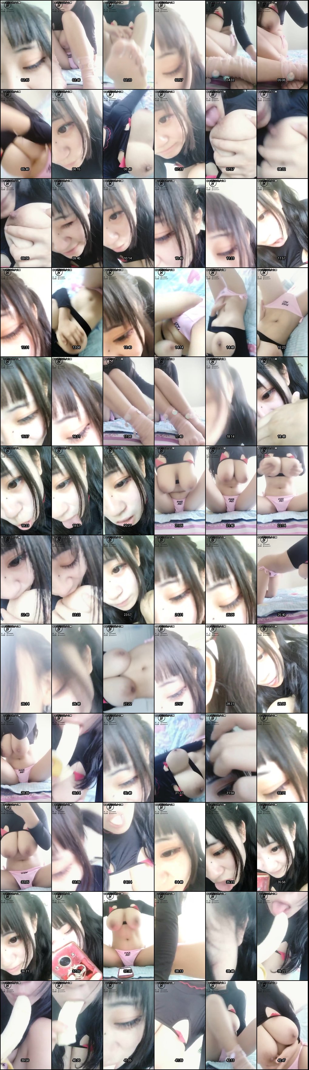 二次元狂热少女小奶猫巨乳福利合集：露乳露私自慰诱惑全解析
