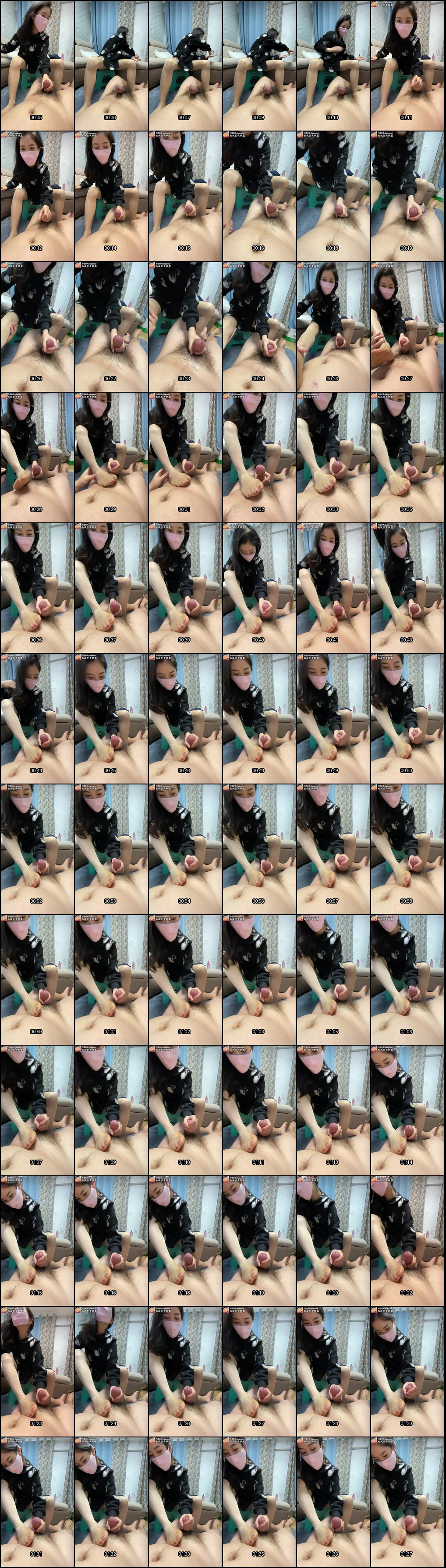 高颜值少妇丝袜足交诱惑，高难度足推体验欲罢不能！