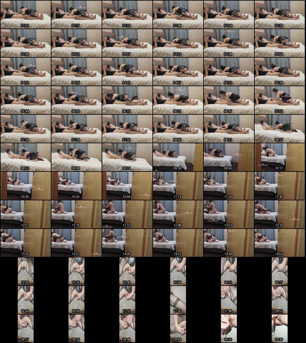 哈尼丸子夫妻换妻日常第六弹：偷窥两位单男3P淫荡娇妻的绿帽激情