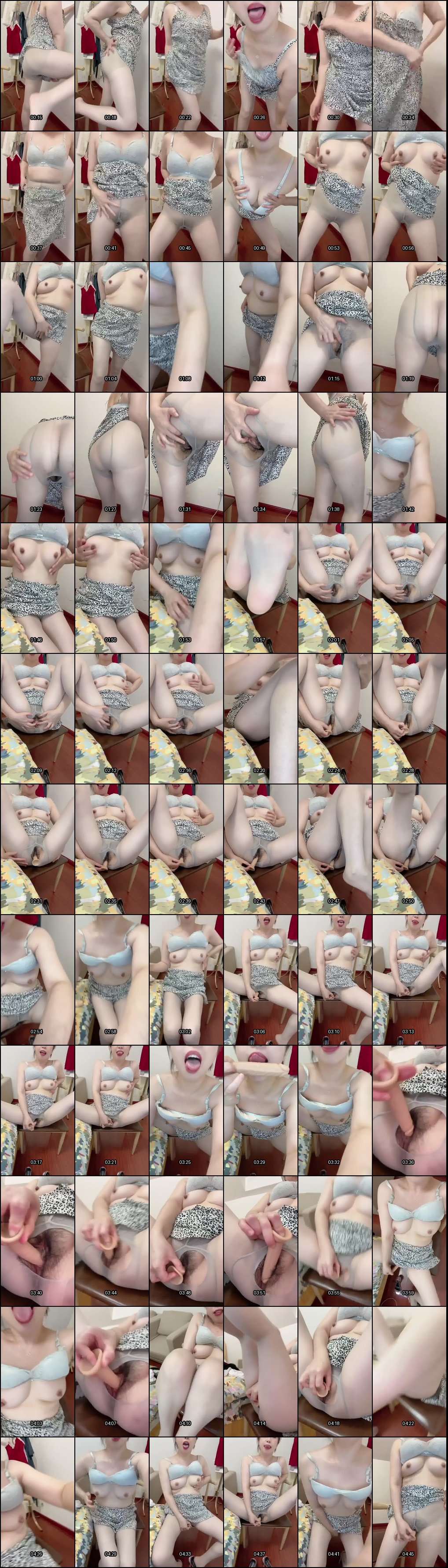 抖音坦克熟女陈圆圆的反差淫荡！看似老实人妻私下骚舞自慰假屌狂插丰臀