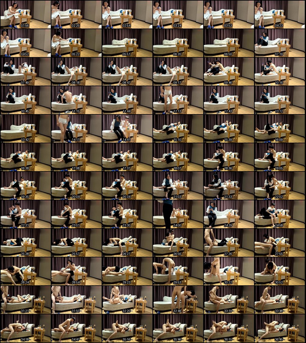 专攻良家再约！美容院美艳少妇沙发狂野打桩，荡妇本性大爆发