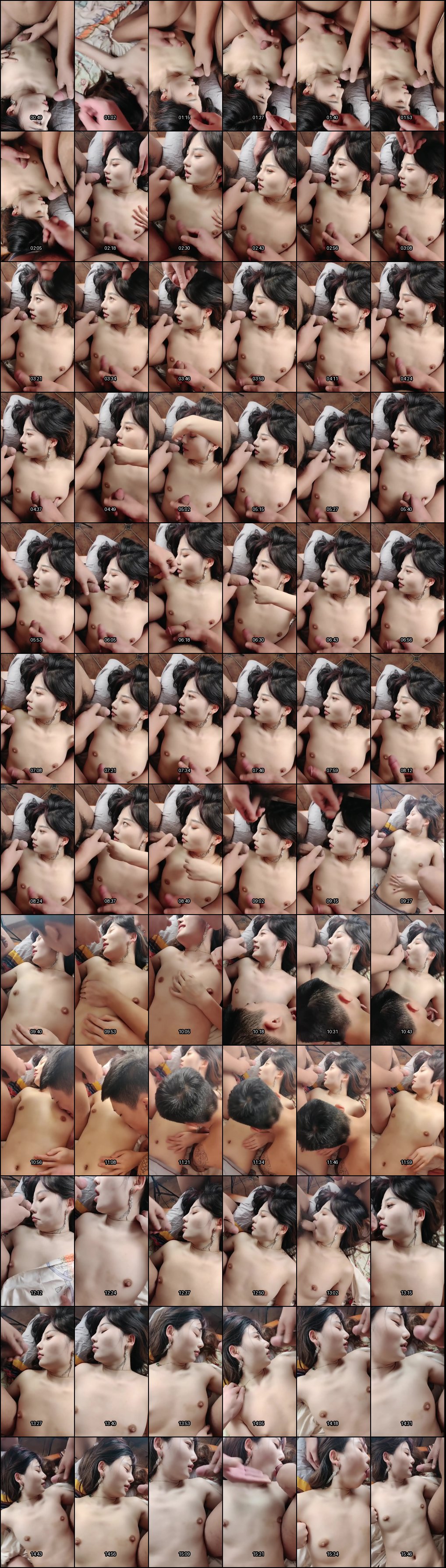 小镇药房极品美女的三王一后狂欢：三位猛男大屌齐上，爽到尖叫！