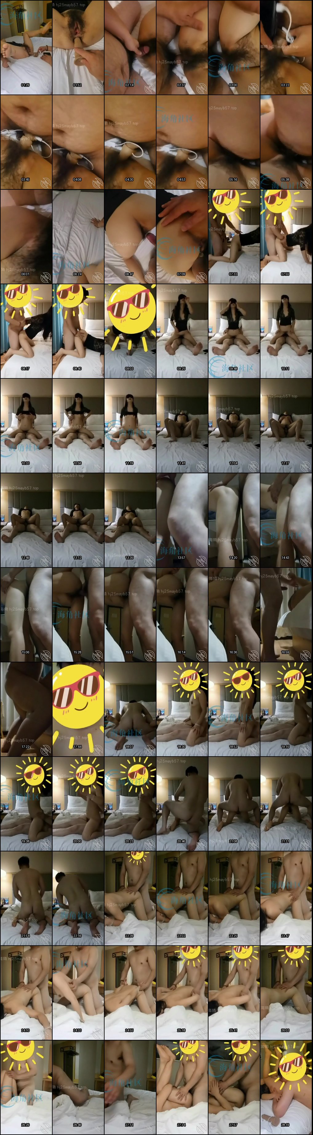 海角社区邻居人妻宾馆激战：初探紧致屁眼双洞夹击高潮瘫软