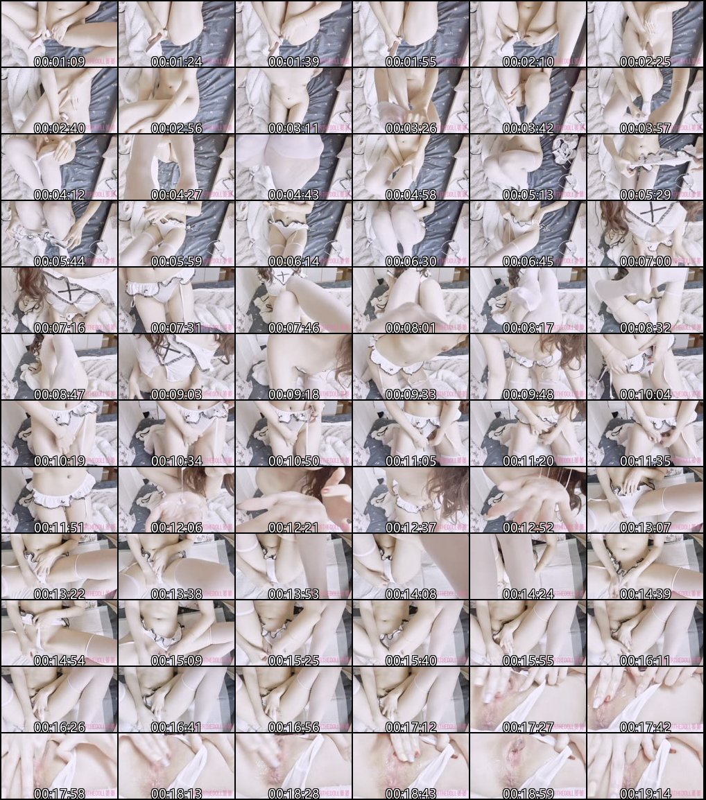 姜姜性感白丝蕾丝内裤写真诱惑写真集