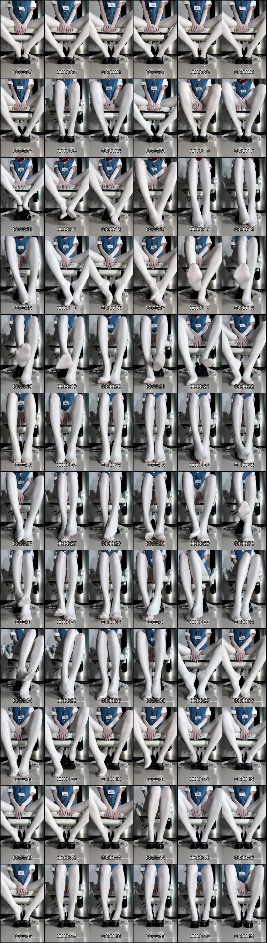 抖音白龙猫女丝袜玉足撩人_制服长腿诱惑欲罢不能