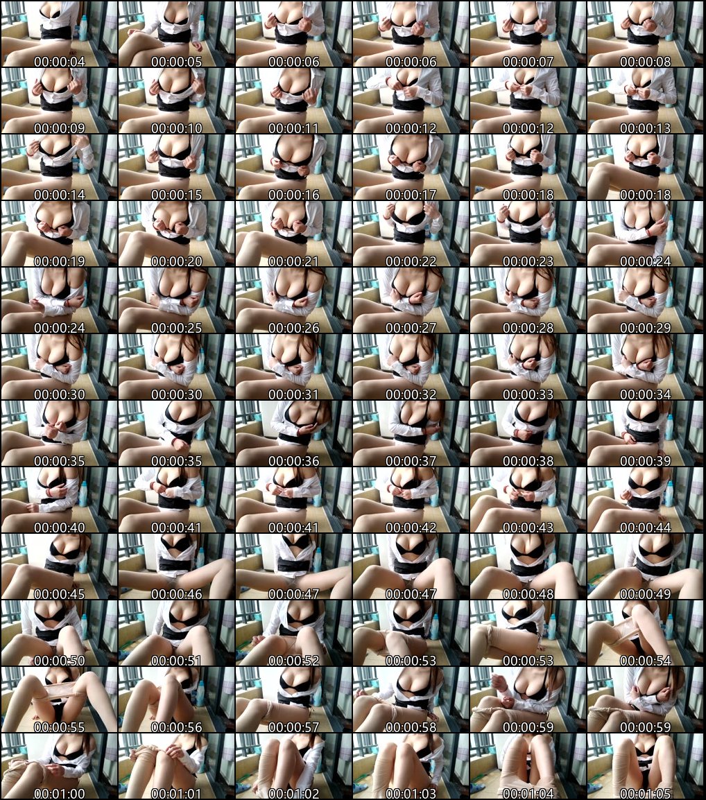 阳台黑丝OL写真_展现职场女性的性感魅力