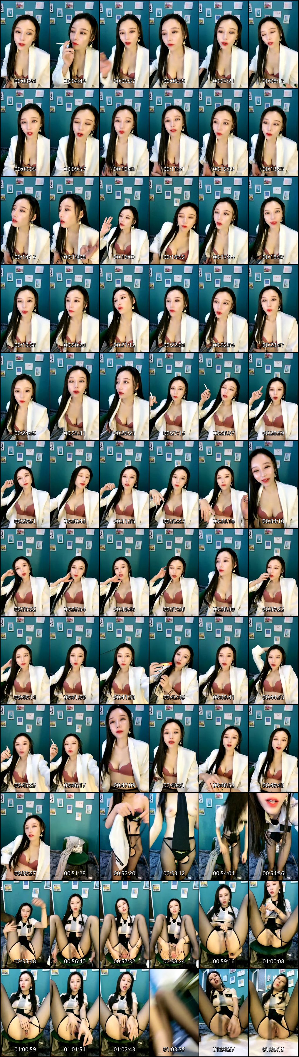 熟女主播小阿水艾薇儿轻度重口味丝袜制服诱惑合集_1