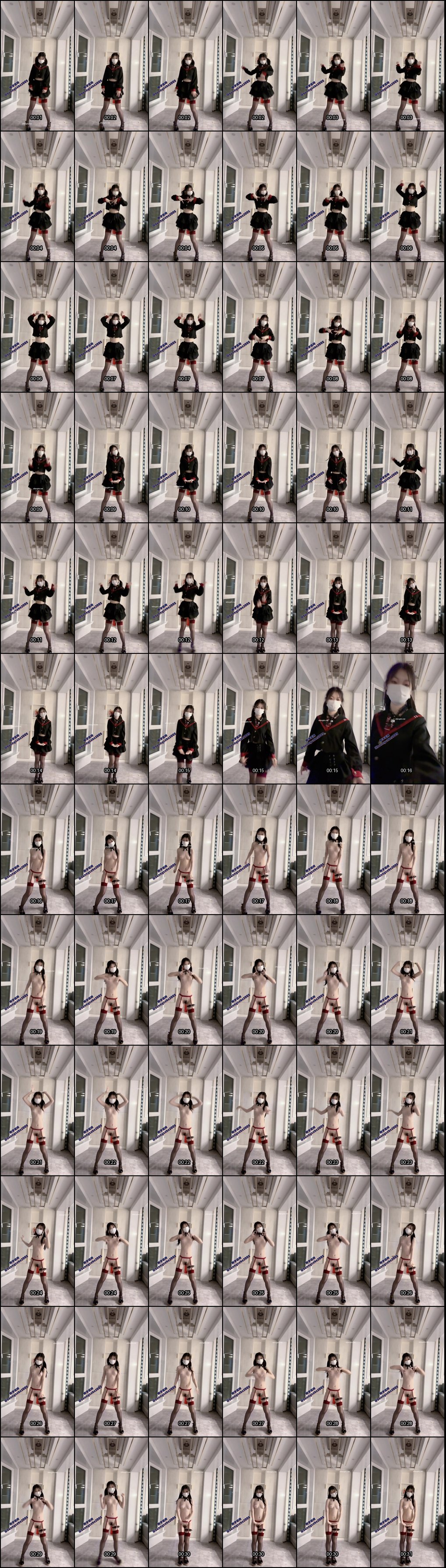 皮肤白皙双马尾JK萝莉裸舞诱惑合集