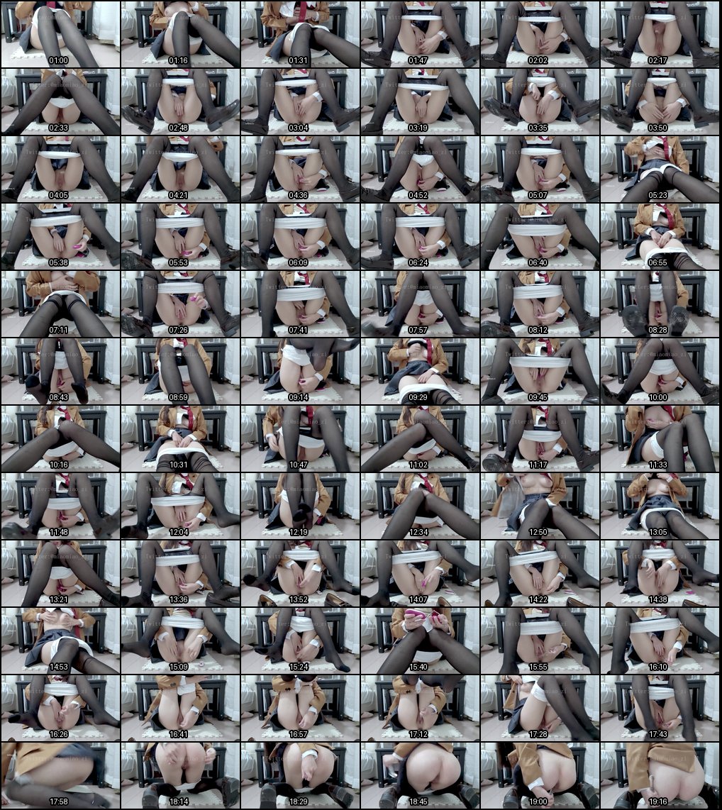 喵喵梓福利姬：JK双马尾学生妹超嫩美穴诱惑