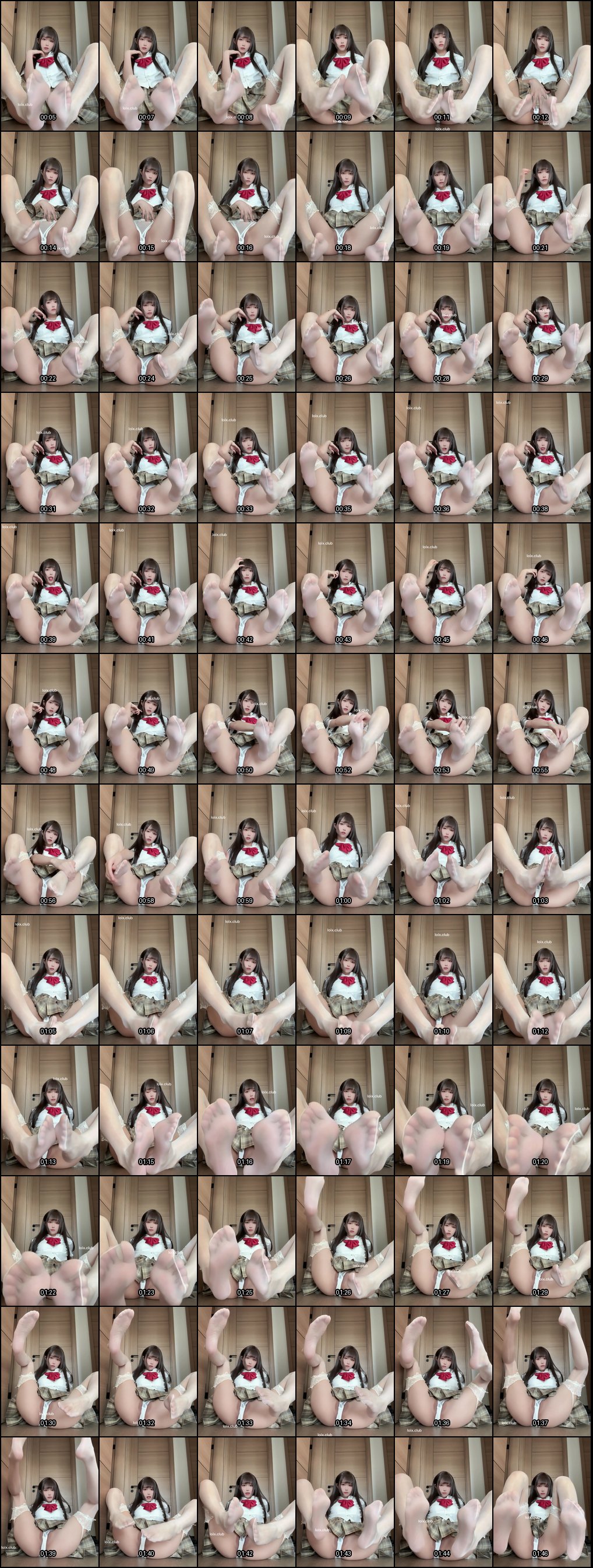 JK制服布丁大法足交诱惑 @loicu