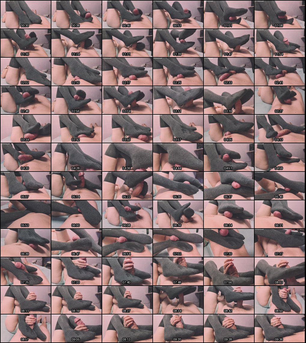 黑丝足交极致诱惑，精液喷射丝袜高潮！