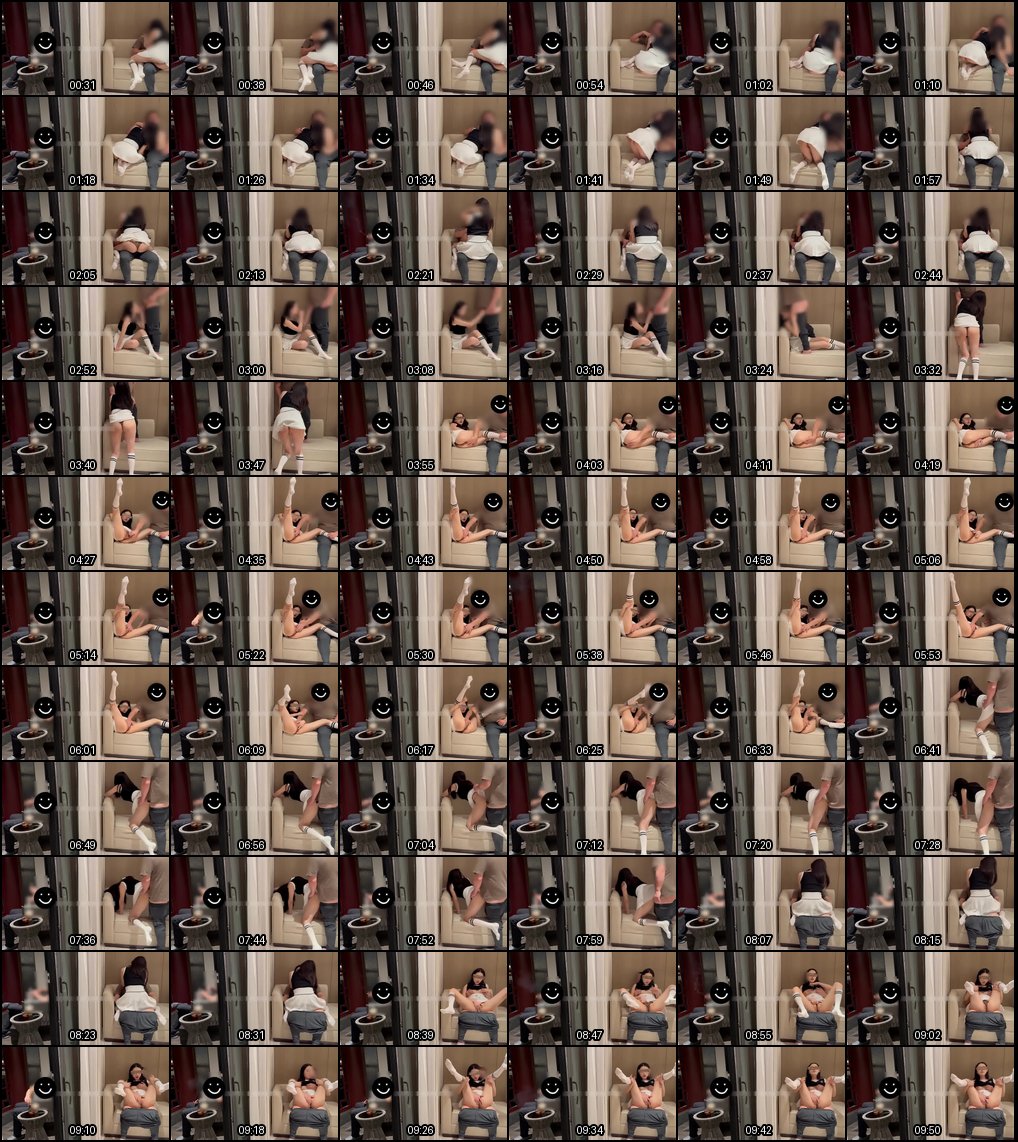 火辣女友JK制服浪荡，金主粗暴揉捏白虎嫩穴，绿帽龟男撸管目睹高潮沉沦！