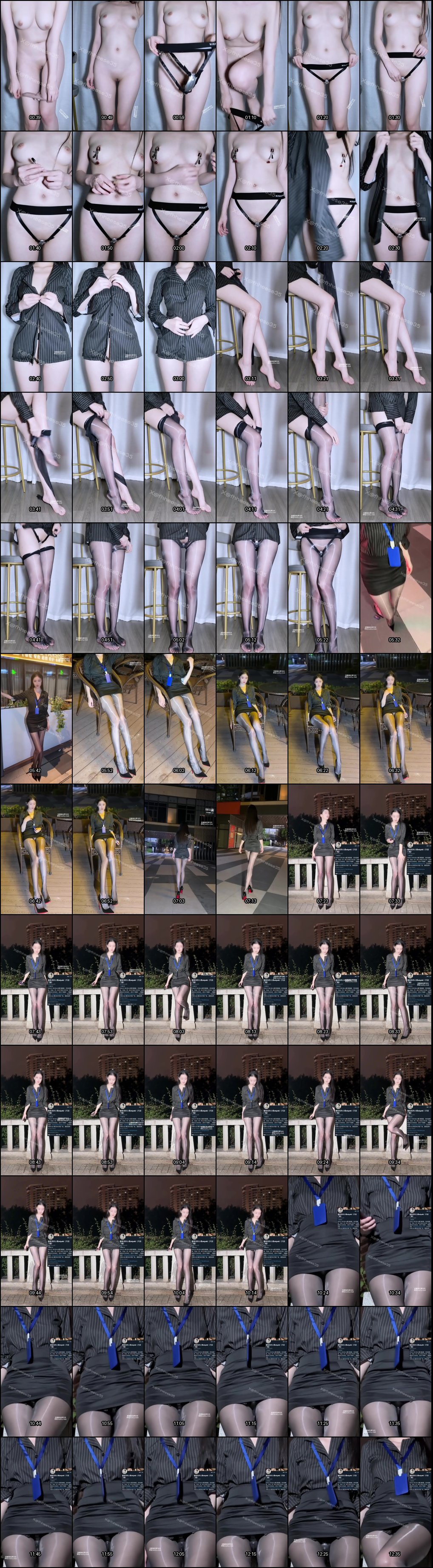 播音系美女小美miyoki丝袜高跟诱惑，后半段火辣上演！