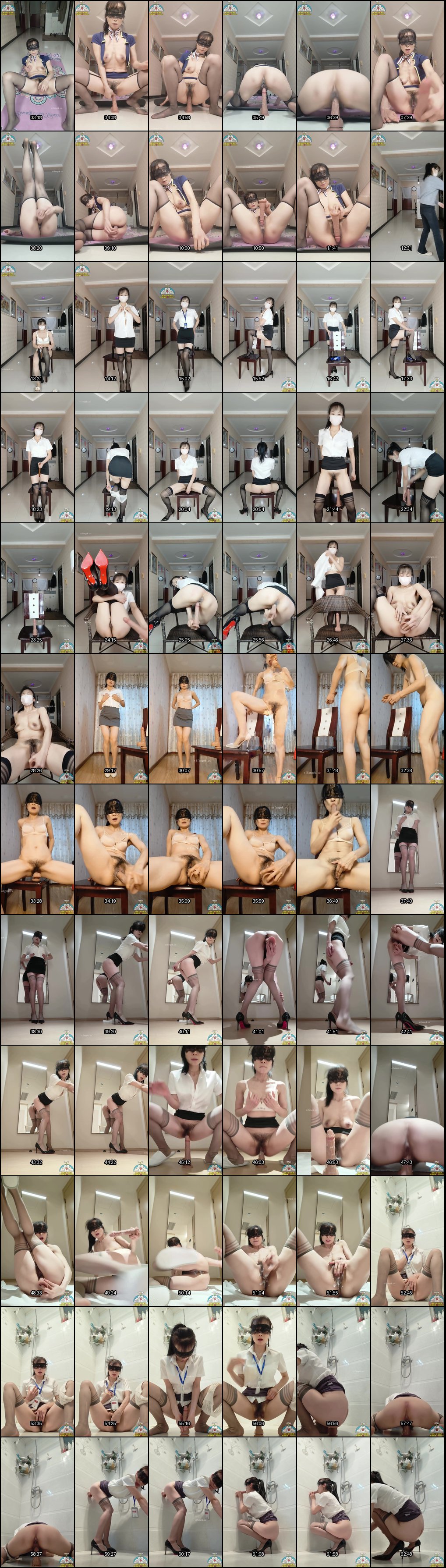 兔子队长定制流出：丝袜熟女无底线制服自慰，白浆喷涌诱惑爆棚