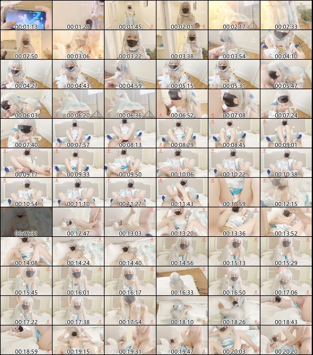 糖心vlog_桥本香菜cos王者荣耀西施精彩展示