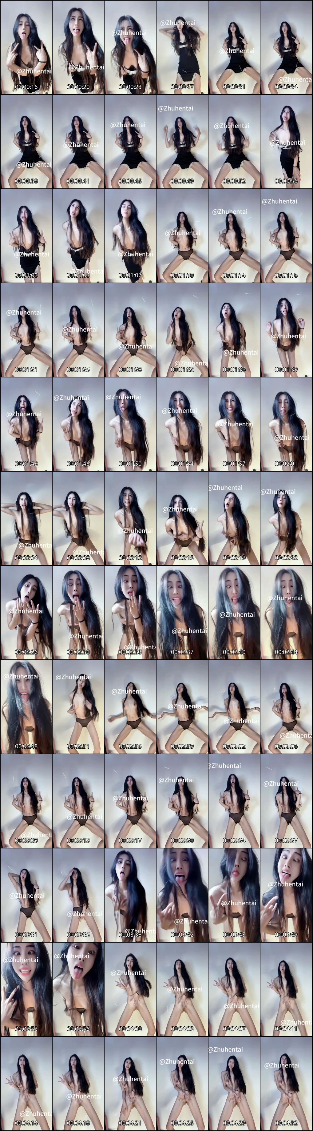 极致反差_高挑美女Anna大胆演绎夸张高潮表情与丝袜恋足诱惑