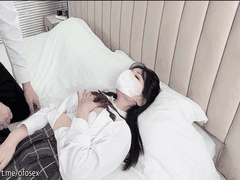 清纯JK学姐樱空桃桃的反差诱惑_无良医生大肉棒内射征服女大学生嫩穴