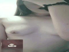 眼镜妹学生裸聊反差婊曝光_摄像头对面神秘男人是谁