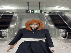 抖音百万网红藤原Yuki反差母狗曝光_穿COS黑皮紧身衣讨好金主_各种姿势爆操中出内射