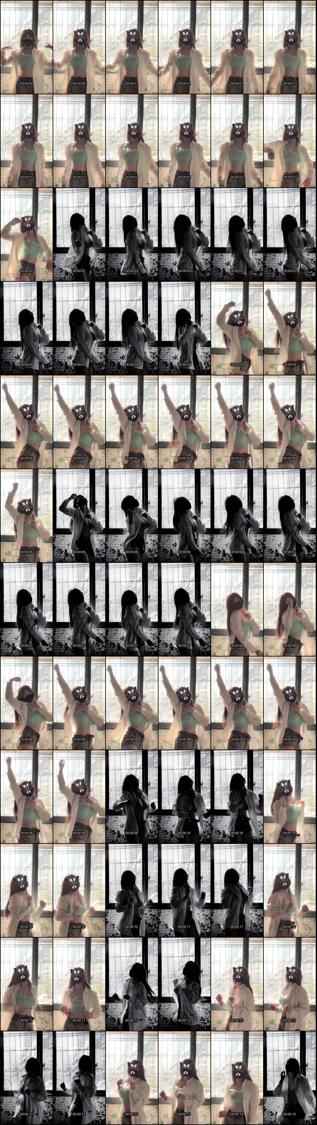 推特新晋反差福利姬_眼镜变装裸舞_婴儿肥身材舞姿撩人_1