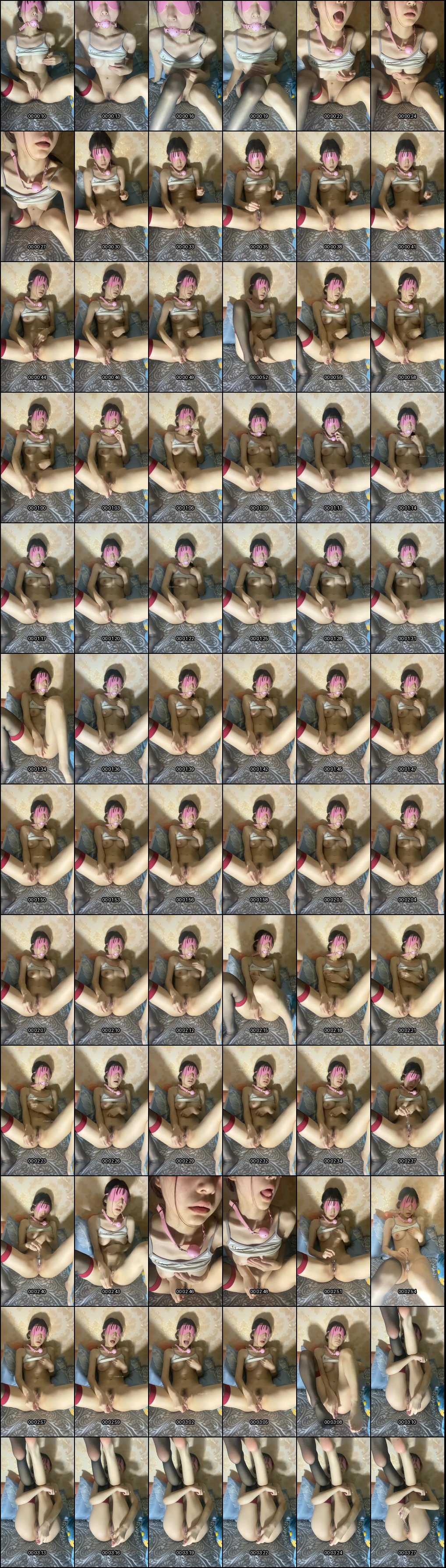 反差学生妹C杯眼镜嫩女自慰私拍_制服道具脸穴同框诱惑