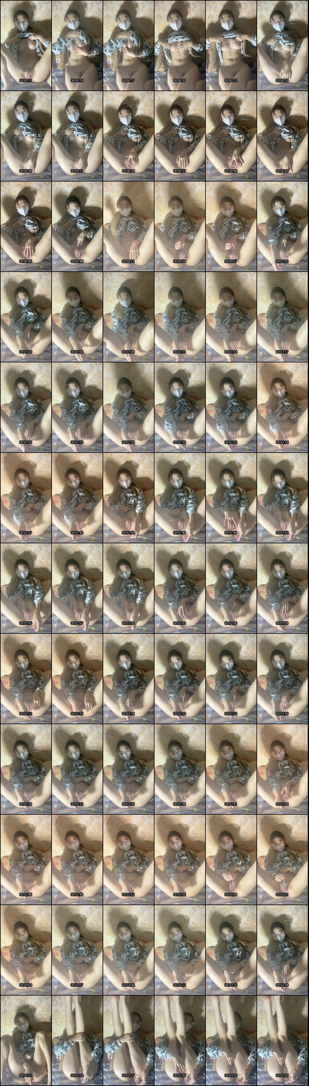 反差学生妹C杯眼镜少女自慰私拍_制服道具脸穴同框诱惑