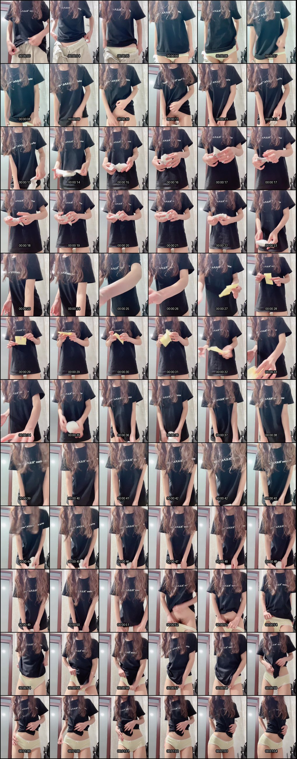 清纯眼镜妹花音小姐的反差放尿自慰诱惑