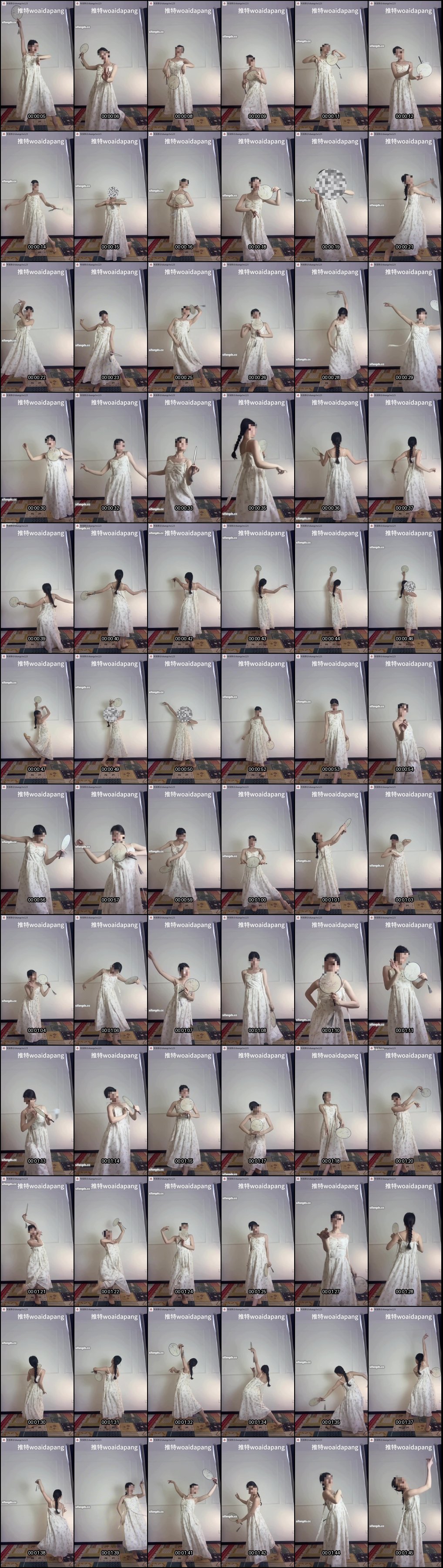 舞蹈系大胖妹一字马惊艳全场_反差大学生柔韧身材太撩人