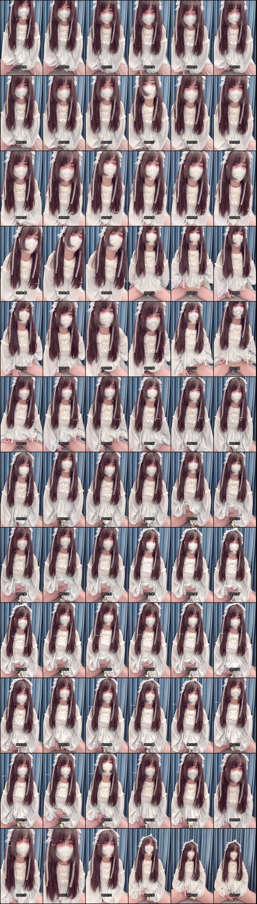 林鹿希巨乳洛丽塔裸舞_萌妹正反差道具自慰诱惑_1