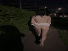 夕暮贫乳少女反差露出户外自慰 内射中出白虎骚母狗